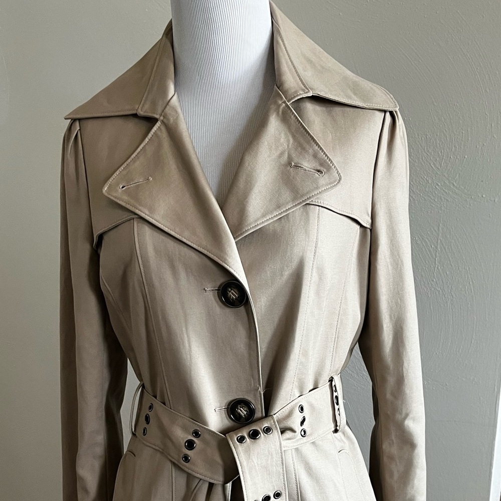 Kenneth Cole Tan Trench